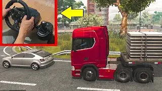 Truck Driver Steering Wheel | Logitech G920 Gameplay Xbox One X