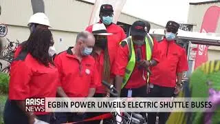 EGBIN POWER UNVEILS ELECTRIC SHUTTLE BUSES
