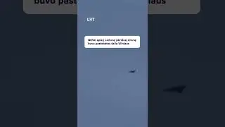 Į Lietuvą i&scaron; Baltarusijos įskrido bepilotis