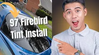 🔥 1997 Firebird Back Glass Tint Install with Dotrixs | Step-by-Step Transformation