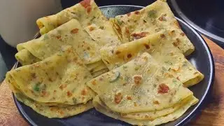 Reshmi paratha recipe | Soft & Flaky Reshmi Paratha Recipe | Kids Lunchbox Recipe | Reshmi Paratha