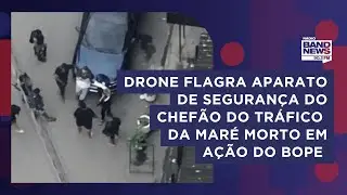 Drone flagra esquema de seguran&ccedil;a de TH, chefe do tr&aacute;fico da Mar&eacute;, morto em opera&ccedil;&atilde;o no Rio