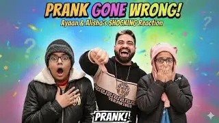 Funny Prank on Ayaan & Alisha: SHOCKING Reaction! 😱