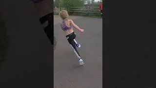 Unbelievable 7 year old runner at Parkrun