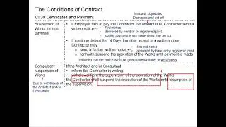 3.51 Certificates and Payment (PAM Contract 2018 cl 30) Part 4