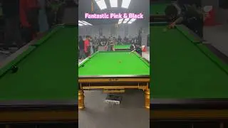 Amazing Snooker Pink & Black Ball Pressure Game | Naseem Akhtar vs Sharjeel Khan | Mubeen Butt Shots