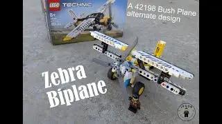 42198 Zebra Biplane