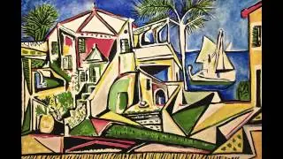Time Lapse Reproduction of Picasso's Mediterranean Landscape