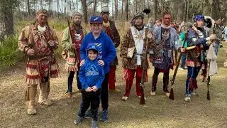 Dade's Battle of 1835 Battle Reenactment at the Dade Battlefield Historic State Park #battlefield
