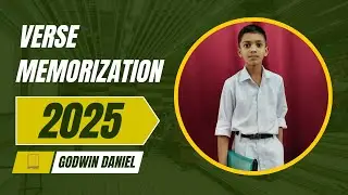 Godwin Daniel | Verse Memorization | APA CHURCH | Christmas Special - 2025 | 106 verses