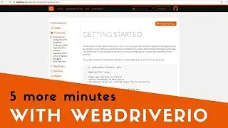 5 More Minutes with WebdriverIO: The WDIO Test Runner
