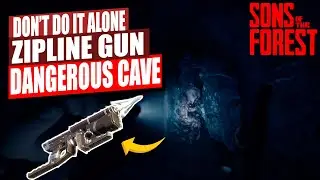 Sons Of The Forest Zip Line Gun Location - Where To Get Zipline Rope Gun In Sons Of The Forest