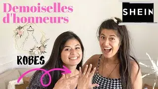 TRY ON HAUL SHEIN - ROBES Demoiselles d'honneurs 💍💒 (Mariage) l Kathy Candy