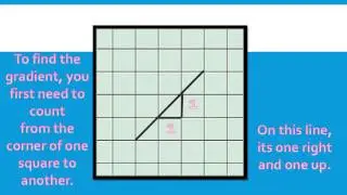 The straight line : gradient