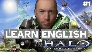 Learn English with HALO: Combat Evolved 🧠💥 | EP1 | Comprehensible Input English Gameplay