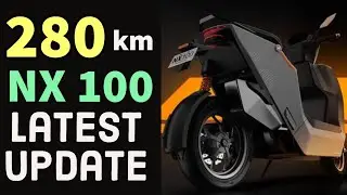 NX 100 Electric Scooter Latest Update - Features and Launch