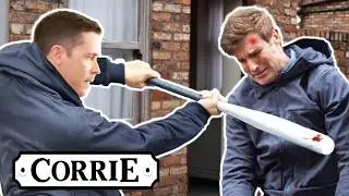 Todd Fights Back After Theo&rsquo;s Abuse | Coronation Street