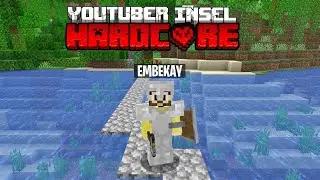 ich HACKE auf der YOUTUBER INSEL HARDCORE in MINECRAFT