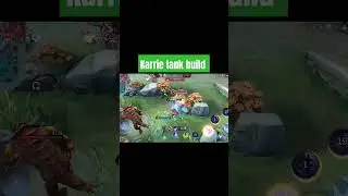 karrie tank build so o.p @MobileLegends5v5MOBA #mobilelegends