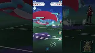 Mega Salamence VS Mega Charizard X PVP Battle in #pokemongo