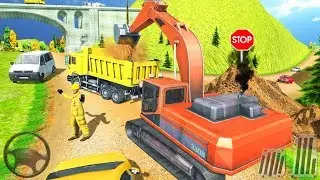 Offroad Excavator Simulator - Vehicles City Truck Builder Road - Best Android GamePlay