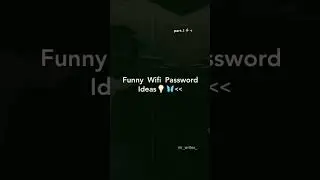 funny wifi password names 🤭 #youtubeshorts #shorts