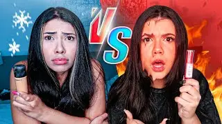 DESAFIO com MAKES CONGELADAS vs DERRETIDAS!!! (Ft. Ingrid Ohara)