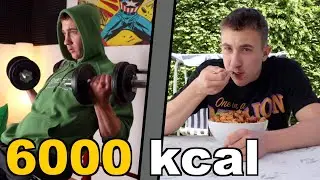 6000 Kalorien Bulk! Wie viel kann man in einer Woche zunehmen? | Dirty Bulk Challenge