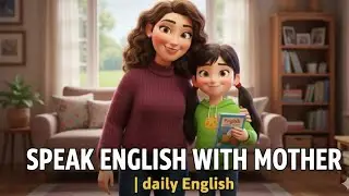 English with Mother at Home | Easy Daily Life Spoken English Practice for Beginners