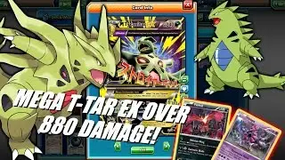 PTCGO New Standard Mega Tyranitar EX Deck! Monstrous Card hits for over 800 damage!