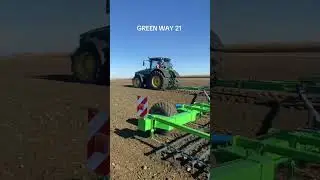 Шлейфова борона Green Way 21