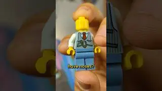Do LEGO Minifigs have noses? #lego #legos #legoaddict #legominifigures #afol #legomoc #legofan