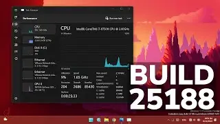 New Windows 11 Build 25188 &ndash; Task Manager Improvements, Settings Changes,  and Fixes (Dev)