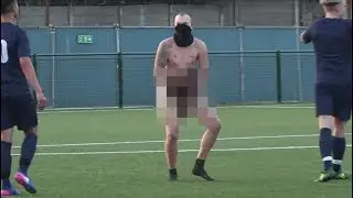ARSENAL FAN TV VS REBEL FC - WE HAD A STREAKER