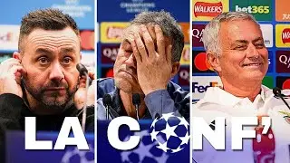 La HONTE de De Zerbi, Luis Enrique FRUSTRÉ... Toutes les RÉACTIONS après la FOLLE soirée de LDC !