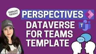 Dataverse for Teams Perspectives Power Apps Template