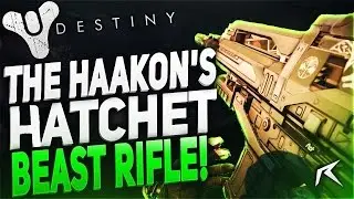 Destiny - Haakon's Hatchet Review! | BEAST Iron Banner Auto Rifle!