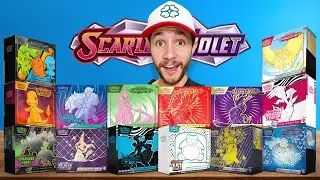 I Opened EVERY Scarlet & Violet Elite Trainer Box