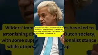 Border Control Emphasis: Astonishing Measures in Geert Wilders' Immigration Policies