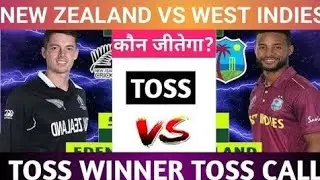 New Zealand Vs West Indies Today Toss Prediction Today's Toss Pick