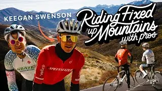 Riding Fixed, Up Mountains, with Pros – Ep. 17 Midway w/ Keegan Swenson