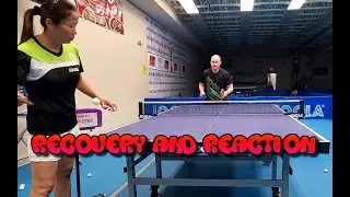 Table Tennis Drills: Recovery and Anticipation