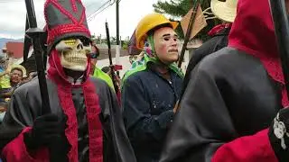 XANTOLO 2020 👹| DESTAPE TEHUETLAN HGO.👺 | BAILE DE LOS COMANCHES 🤩