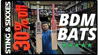 BDM STING REVIEW | BDM SIXXES REVIEW | ENGLISH WILLOW BATS #sportsgallerytirupur #cricketvideos
