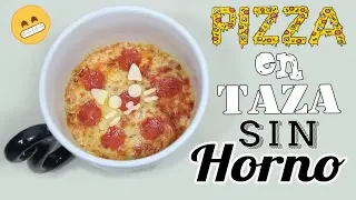 ➪ Como Hacer Pizza En Taza? (Microondas) ♡ - Miranda Ibañez