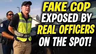 FAKE COP EXPOSED! Begs REAL Officers As They Catch Him Impersonating Police!