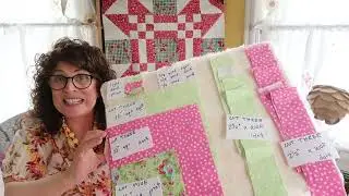 CUTTING ONE BLOCK  QUILTED TABLE TOPPER/WALL HANGING TUTORIAL