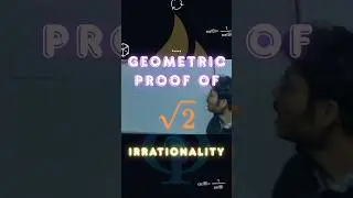 Why &radic;2 is NOT  a Fraction/Rational(Visual Proof) | No Equations | Hindi