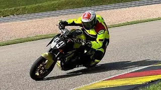 Sachsenring 01.08.2023 Matze #980 ft. Lehrmeister. KTM 1290 Superduke R