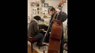 I love windows... #music #jazz #doublebass #piano #couple
